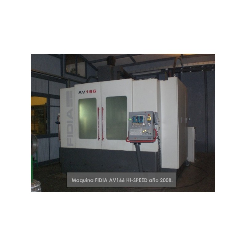 FIDIA AV166 HI-SPEED 3 axes + indexer (4th axis) 2008