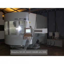 DECKEL MAHO DMU-80 5-axis HI-SPEED 2008 - 5-axis machining centers
