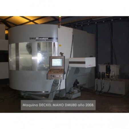 DECKEL MAHO DMU-80 5 eksen HI-SPEED 2008