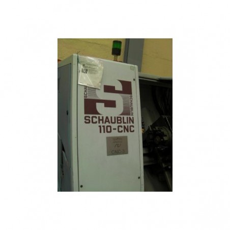 TORNO CNC 3 EJES MARCA SCHAUBLIN 110 CNC FANUC 21