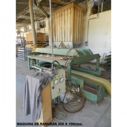 200 x 100 cm slotting machine - Wood milling machines