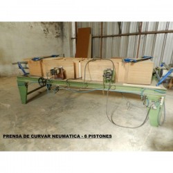 Pneumatic bending press with 6 pistons - Pneumàtiques de premsa