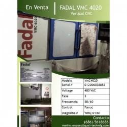 FADAL VMC4020 - Zentro mekanizazio bertikalak