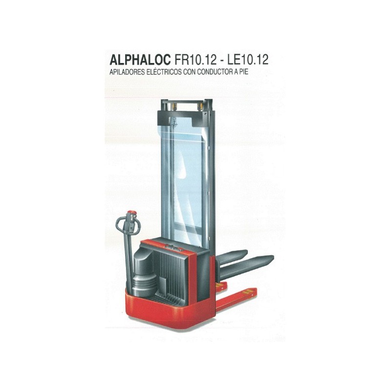 Electric stacker, forklift