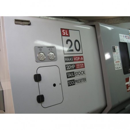 Haas SL-20 CNC torna, 0 saat kullanım