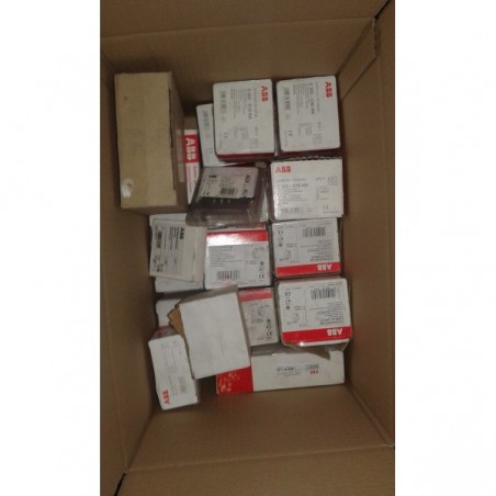 LOTE MATERIAL ELÉCTRICO ABB