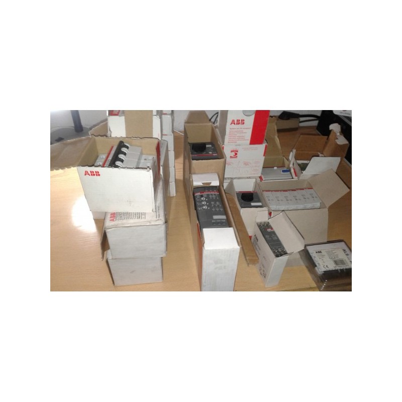 LOTE MATERIAL ELECTRICO ABB