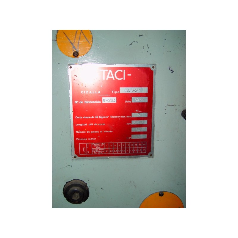 TACI. ARRASATE. AC 3-20