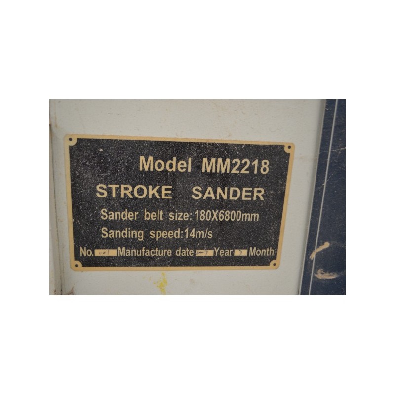 Lijadora de Banda STROKE SANDER MM2218