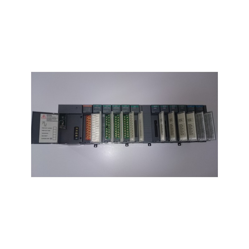 ALLEN BRADLEY SLC 500 I/O SYSTEM 12 SLOT