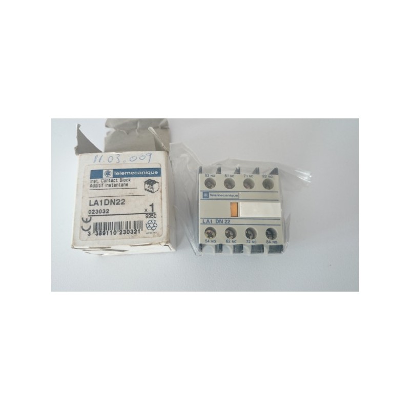 Telemecanique LA1-DN22 Contact Block 