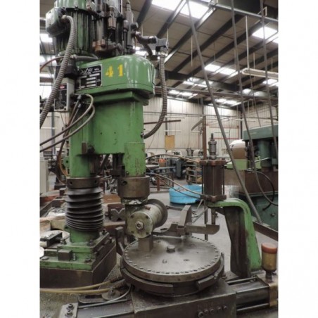 TRAPANO TRANSFER DIF 1300/120 Con Piatto Divisore e Testa Fresatrice