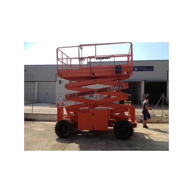 TIJERA DIESEL, 33 RTS (4X4X2), 12 M. JLG