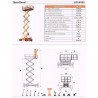 TIJERA DIESEL 40 RTS, 14 M. JLG