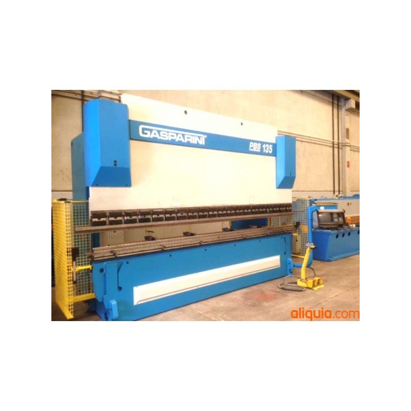 Plegadora CNC GASPARINI de 4 metros