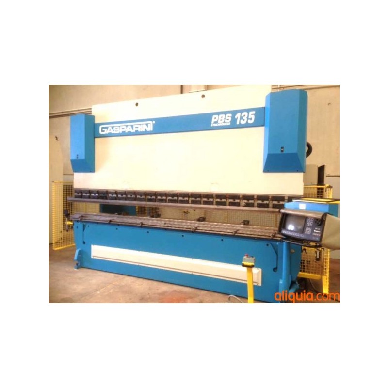 Plegadora CNC GASPARINI de 4 metros