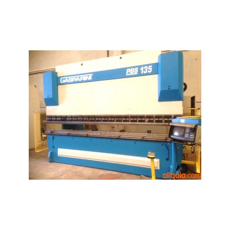 Plegadora CNC GASPARINI de 4 metros