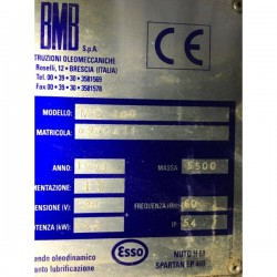 BMB MC 100 - Plastik enjeksiyonu