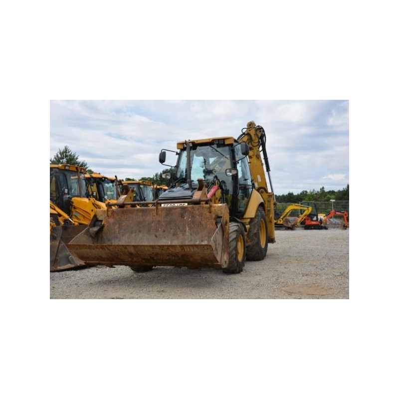 retro excavadora Caterpillar 432E 2008