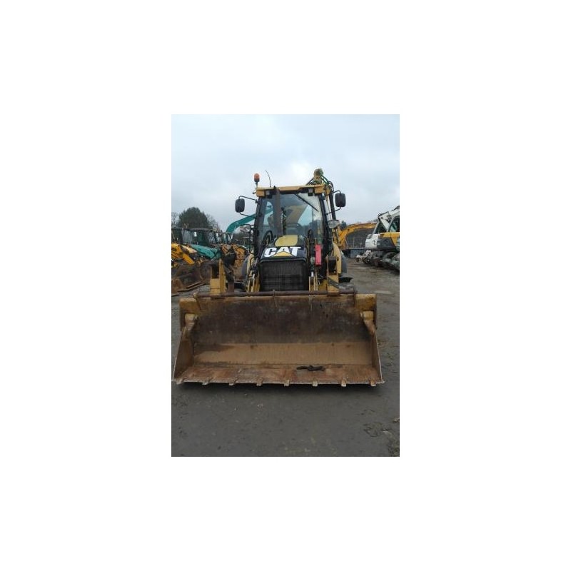 retro excavadora Caterpillar 432E 2009