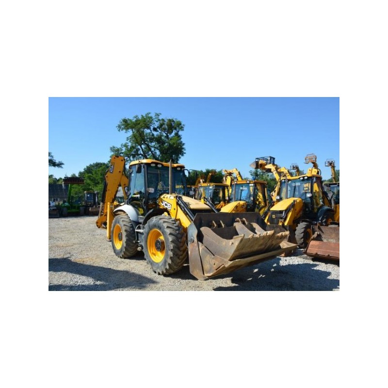 retro excavadora JCB 4CX 2012