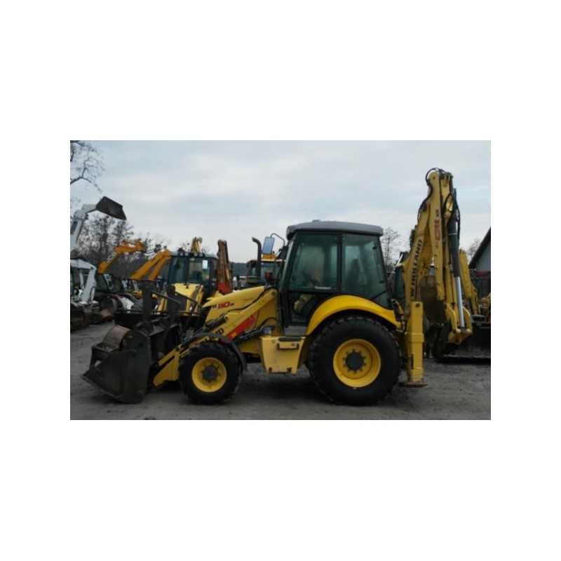 retro excavadora New Holland LB110 2010