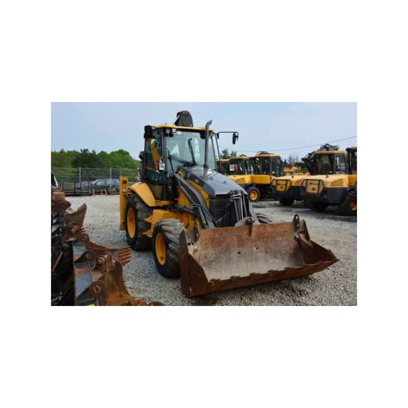 retro excavadora Volvo BL71 2009