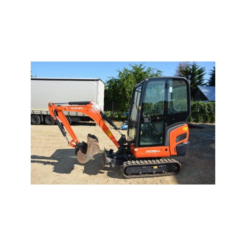 mini excavadora Kubot KX016 2014