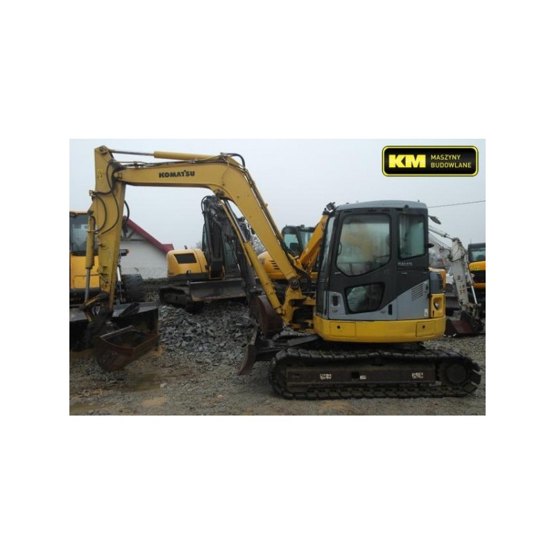 mini excavadora Komatsu PC78 2006