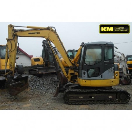 Mini-Bagger Komatsu PC78 2006