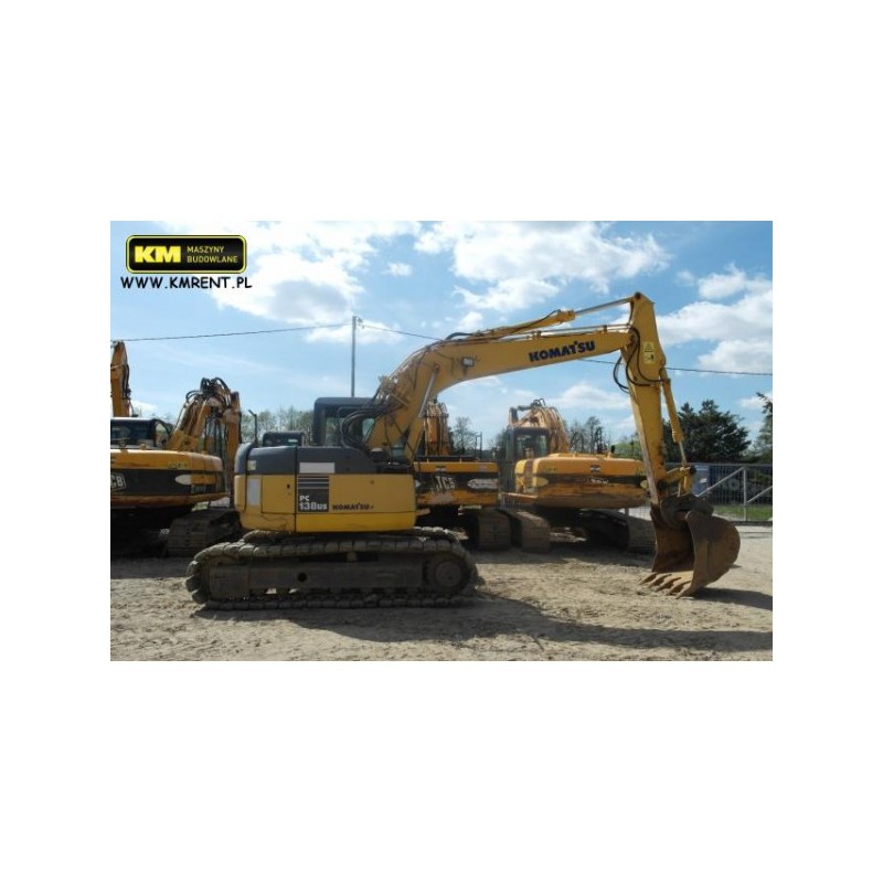 excavadora oruga Komatsu PC 138 2006