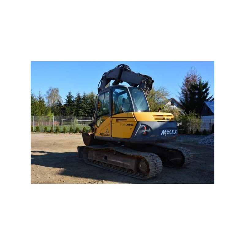 excavadora oruga Mecalac 714MC 2004