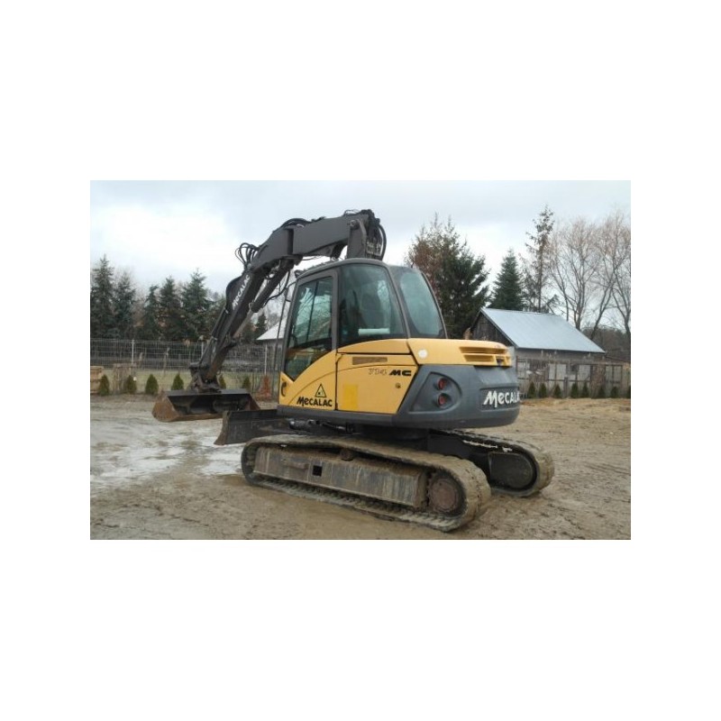 excavadora oruga Mecalac 714MC 2008