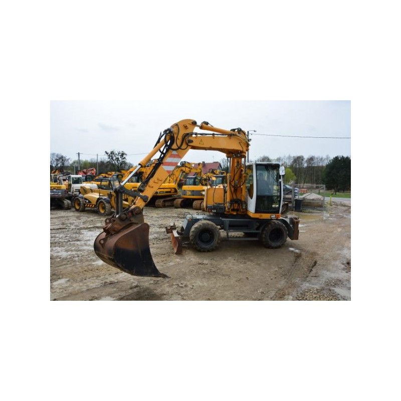 excavadora de ruedas Liebherr A312 2005