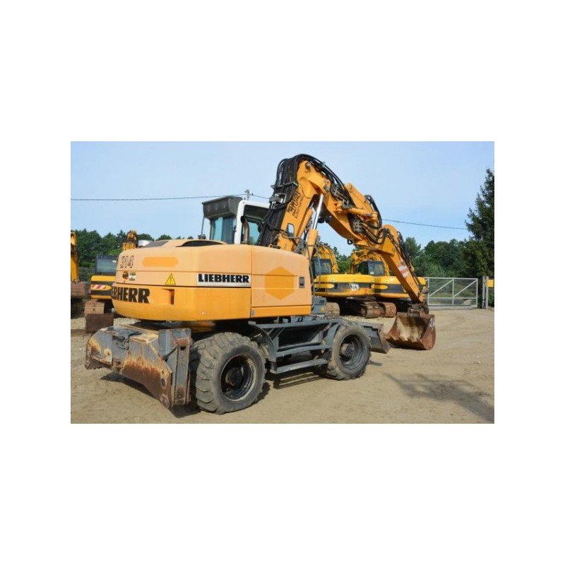 excavadora de ruedas Liebherr A314 2006
