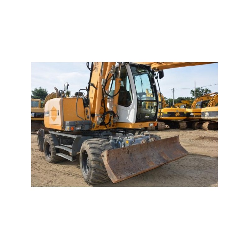 excavadora de ruedas Liebherr A314 2006