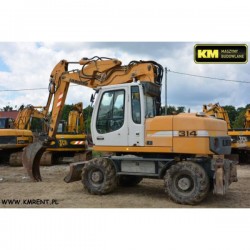 Excavadora de ruedas Liebherr A314 2007 - Excavadoras