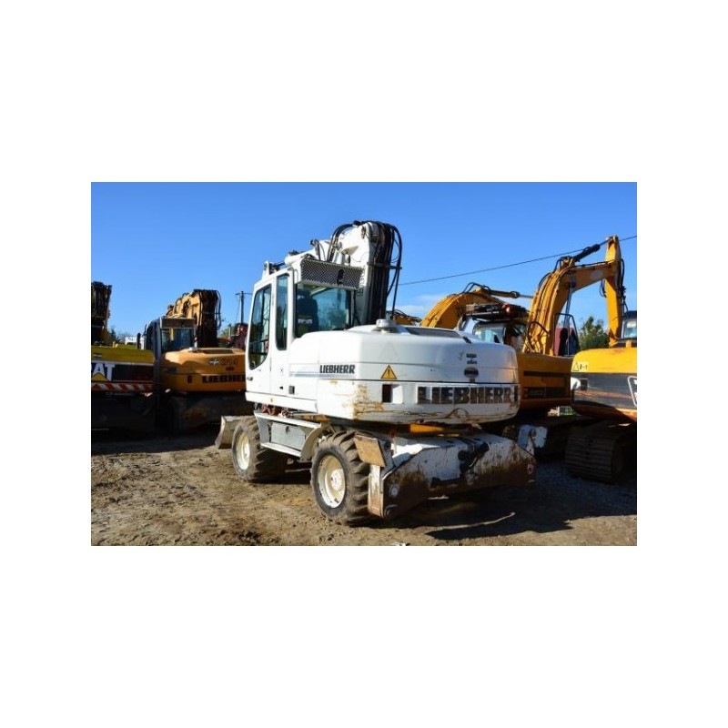 excavadora de ruedas Liebherr A316 2004