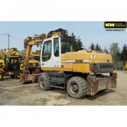 escavadora de rodas Liebherr A316 2008 - Escavadoras