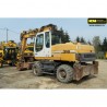 excavadora de ruedas Liebherr A316 2008
