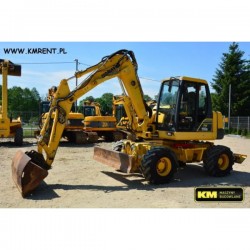 Komatsu PW110R 2007 tekerlekli ekskavatör - Ekskavatörler