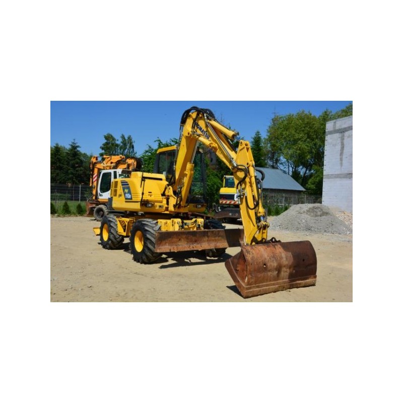 excavadora de ruedas Komatsu PW110R 2007