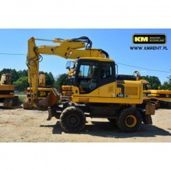 Komatsu PW140 2008 tekerlekli ekskavatör - Ekskavatörler