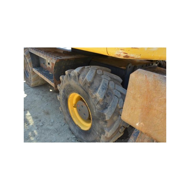 excavadora de ruedas Komatsu PW140 2008