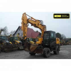 Escavadora de rodas Hyundai Robex 140W-7A 2008 - Escavadoras