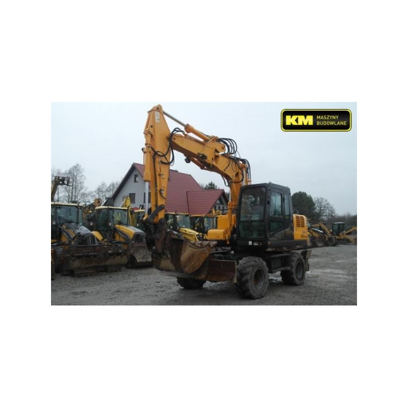 excavadora de ruedas Hyundai Robex 140W-7A 2008