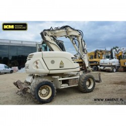 Excavadora de ruedas Mecalac 714 MW 2006 - Excavadoras