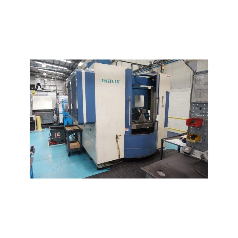 CNC Centro de Mecanizado DAHLIH DL-DMV 800 vertical, 2-paletas