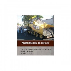 PAVIMENTADORA 500 E - Equipos de asfalto