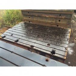 Plaques de sol en fonte 2490 x 4000 mm - Accessoires pour machines métalliques